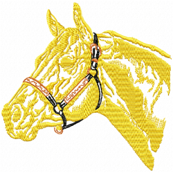 Horses Embroidery Design 6 Horses Embroidery Design 6